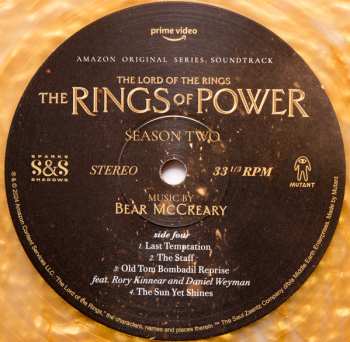 2LP Bear McCreary: The Lord Of The Rings: The Rings Of Power – Season Two (Amazon Original Series Soundtrack) CLR 647711