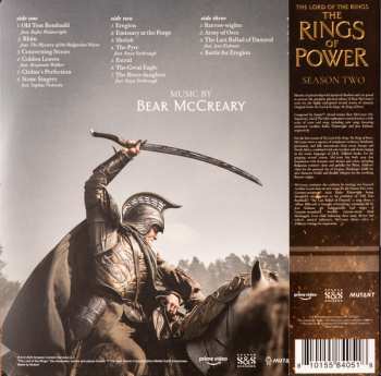 2LP Bear McCreary: The Lord Of The Rings: The Rings Of Power – Season Two (Amazon Original Series Soundtrack) CLR 647711