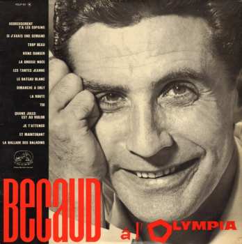 Album Gilbert Bécaud: Bécaud À L'Olympia