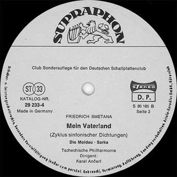 2LP Bedřich Smetana: Mein Vaterland 652762