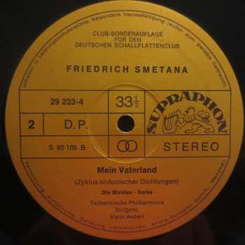 2LP Bedřich Smetana: Mein Vaterland 656549