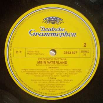 2LP Bedřich Smetana: Mein Vaterland 623852