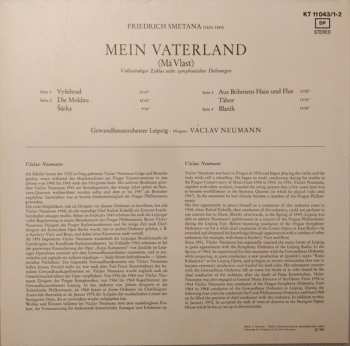 2LP Bedřich Smetana: Ma Vlast = Mein Vaterland = My Country 623854