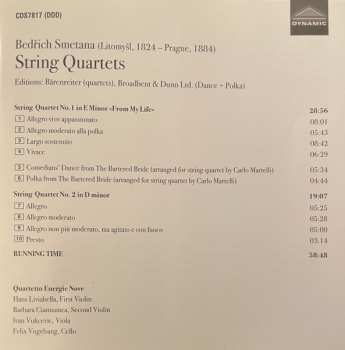 CD Bedřich Smetana: String Quartets 644224