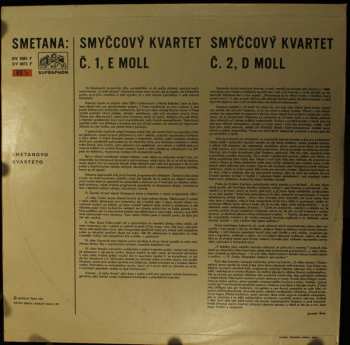 LP Bedřich Smetana: Smyčcové Kvartety 641942