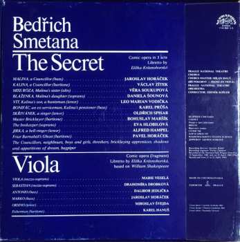 3LP/Box Set Bedřich Smetana: The Secret, Viola 543514