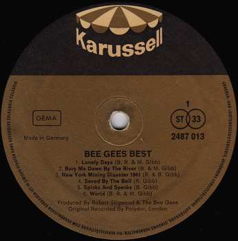 2LP Bee Gees: Best 654018