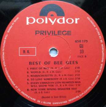 LP Bee Gees: Best Of Bee Gees 641644