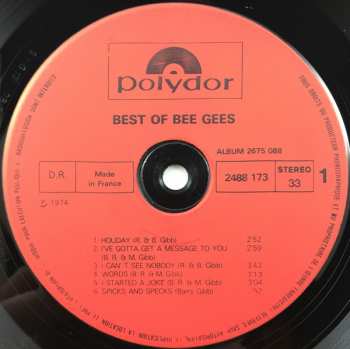 2LP Bee Gees: Best Of Bee Gees 653818