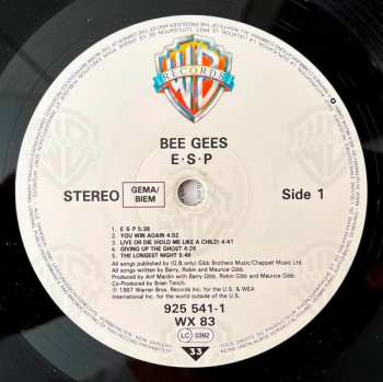 LP Bee Gees: E∙S∙P 633128