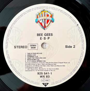 LP Bee Gees: E∙S∙P 633128