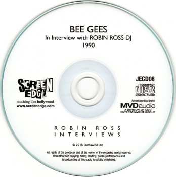 CD Bee Gees: In Interview With Robin Ross DJ 1990 641559