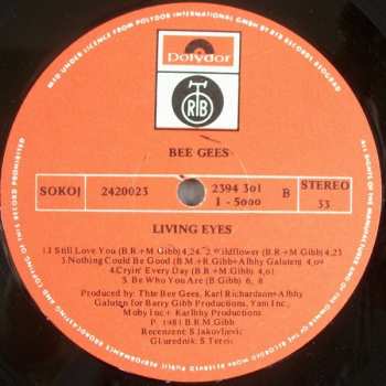 LP Bee Gees: Living Eyes 309855