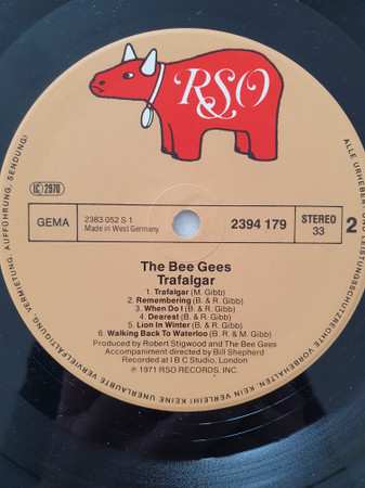 LP Bee Gees: Trafalgar 661893