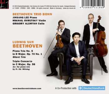 CD Ludwig van Beethoven: Ghost Trio; Triple Concerto DIGI 561334