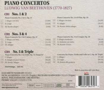 3CD/Box Set Ludwig van Beethoven: Piano Concertos 555032