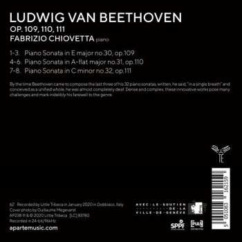 CD Ludwig van Beethoven: Op.109,110,111 552445