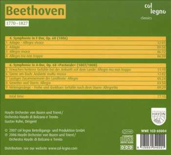 CD Ludwig van Beethoven: 4./6. Symponie »Dann Stürzen Sich Alle Kopfüber In Die Stille« 430848