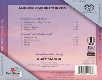 SACD Ludwig van Beethoven: Symphonies Nos. 2 & 5 653983