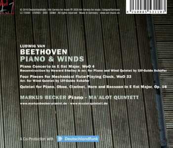 CD Ludwig van Beethoven: Piano & Winds DIGI 600631