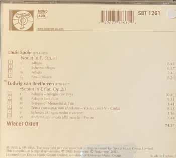 CD Ludwig van Beethoven: Nonet In F Op.31/Septet In E Flat Major Opus 20 559443