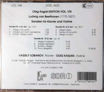 CD Ludwig van Beethoven: Violinsonaten Op. 12/3, 20/3 & 96 591788