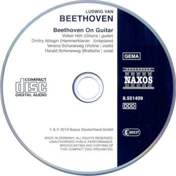 CD Ludwig van Beethoven: Beethoven on Guitar 626415