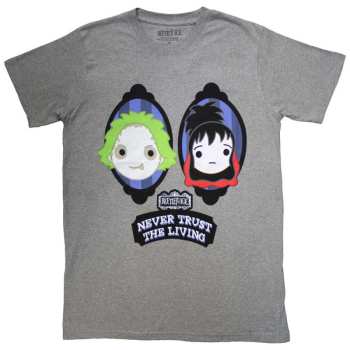 Merch Beetlejuice: Beetlejuice Unisex T-shirt: Never Trust The Living (small) S