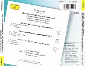 CD Ferenc Fricsay: Klavierkonzerte 1 - 3 = The Piano Concertos = Les Concertos Pour Piano 44875