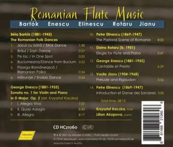 CD Béla Bartók: Romanian Flute Music 593117