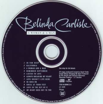 CD Belinda Carlisle: A Woman & A Man 577417