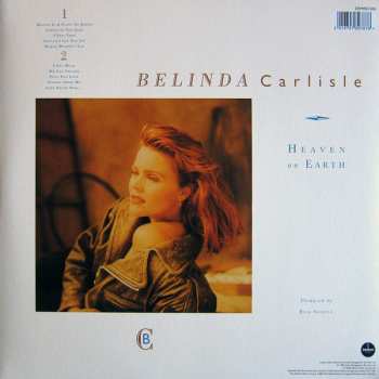 LP Belinda Carlisle: Heaven On Earth CLR 15692