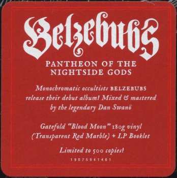 LP Belzebubs: Pantheon Of The Nightside Gods CLR | LTD 591071