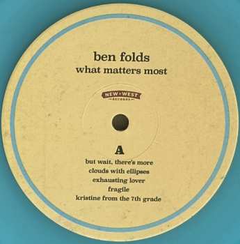 LP Ben Folds: What Matters Most CLR | LTD 509066