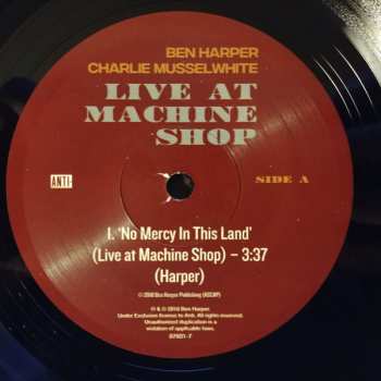 SP Ben Harper: Live At Machine Shop 606326