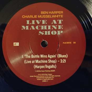 SP Ben Harper: Live At Machine Shop 606326