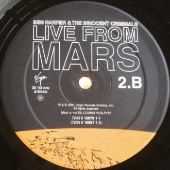 4LP Ben Harper & The Innocent Criminals: Live From Mars 565421