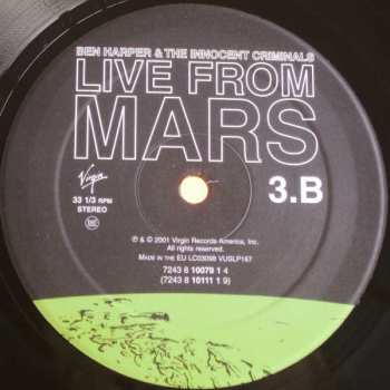 4LP Ben Harper & The Innocent Criminals: Live From Mars 565421