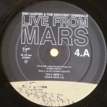 4LP Ben Harper & The Innocent Criminals: Live From Mars 565421