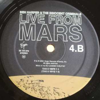 4LP Ben Harper & The Innocent Criminals: Live From Mars 565421