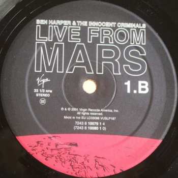 4LP Ben Harper & The Innocent Criminals: Live From Mars 565421