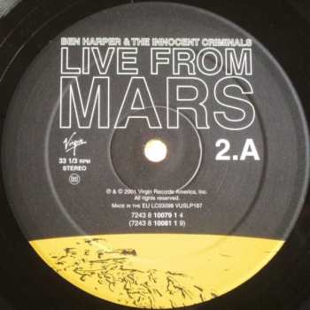 4LP Ben Harper & The Innocent Criminals: Live From Mars 565421