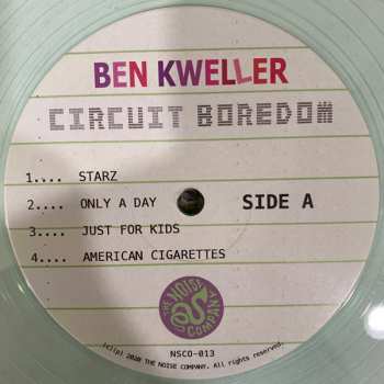 LP Ben Kweller: Circuit Boredom CLR | LTD 527489