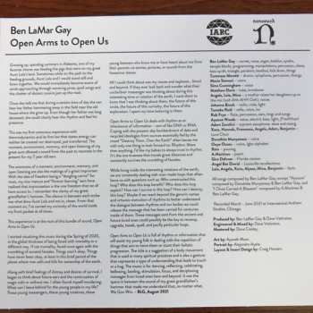 CD Ben LaMar Gay: Open Arms To Open Us 563736