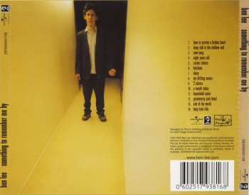 CD Ben Lee: Something To Remember Me By 563252