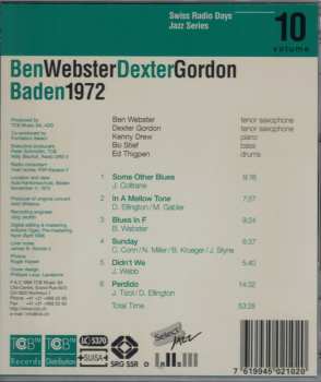 CD Ben Webster: Baden 1972 659395