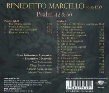 CD Benedetto Marcello: Psalm 42 & 50 601234