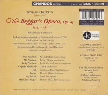 2CD Benjamin Britten: The Beggar's Opera 649070