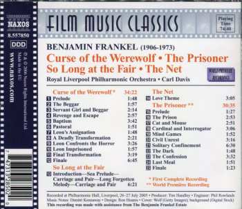 CD Benjamin Frankel: Curse Of The Werewolf And Other Film Music 318770