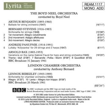 CD The London Chamber Orchestra: Works For String Orchestra 645677